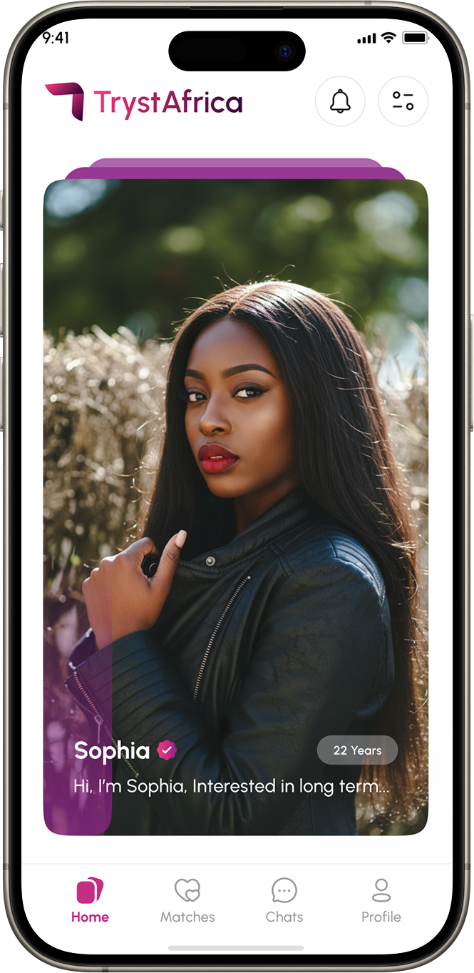 TrystAfrica App Profile